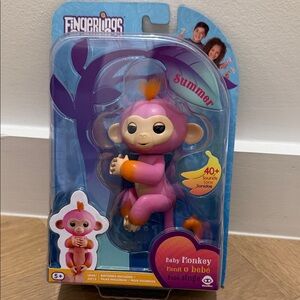 Pink Baby Monkey Toy